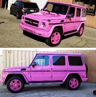 Dencia flaunts her customised Pink G Wagon Welcome To Abel's