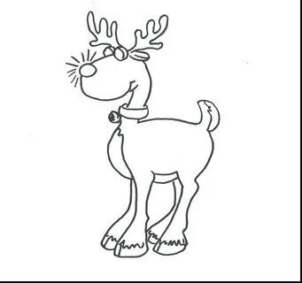 Rudolph Reindeer Coloring Pages at GetDrawings Free download
