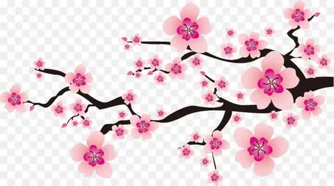 Cherry Blossom Cartoon png download - 1060*587 - Free Transp