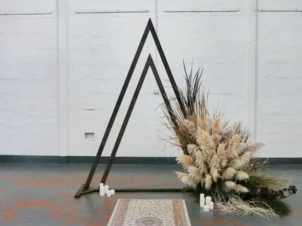 A Frame wedding arch. Triangle wedding arch. Triangle arch f