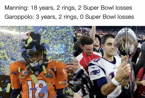 Jimmy Garoppolo better than Peyton Manning? Hard to argue th