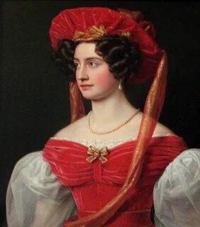 Isabella Von Taufkirch, 1828, by Joseph Karl Stieler Портрет