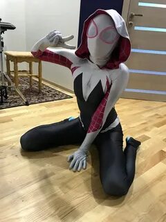 Взрослый костюм Человека-паука для женщин Гвен Человек-паук 