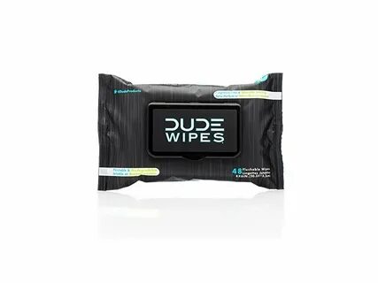 Dude Products Flushable Wipes, Fragrance Free & Naturally So