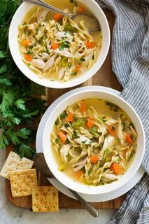 Chicken Noodle Soup - a must have comforting recipe! It's so