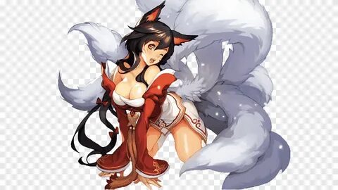 Free download Nine-tailed fox Ahri League of Legends Female,