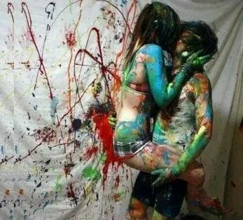 Pin by Dragana Milenkovic on truth Paint fight, Scene couple