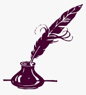Ink And Feather Quill Clipart - Writer Plume, HD Png Downloa