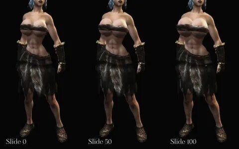 Skyrim - Новое тело для девушек "Прикосновение Дибеллы"