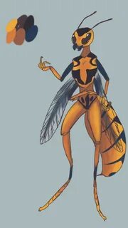 Wasp oc for sale by Al-Boar-Pomph-Moth -- Fur Affinity dot n