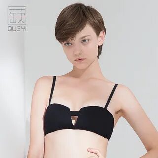 USD 92.03 summer new seamless flat chest underwear girls' ri