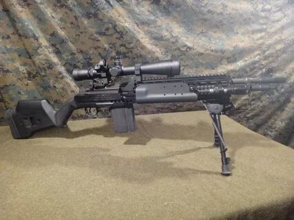 MagPul SGA Adapted for the M1A/M14 EBR Chassis by Sage Inter