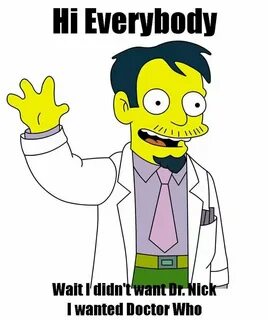 Dr.Nick Simpsons characters, Cartoon, American dad