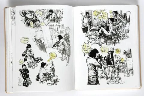 Omphalos Kim jung, Sketch book, Type illustration