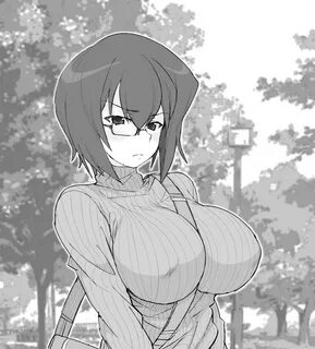 Safebooru - 1girl bag bangs between breasts blurry blurry ba