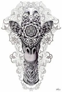 Giraffe Print Tattoo Designs - Фото база