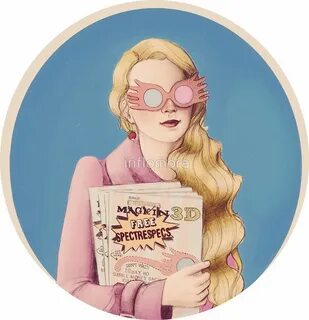 luna sticker' Sticker by inflomora Harry potter aesthetic, H