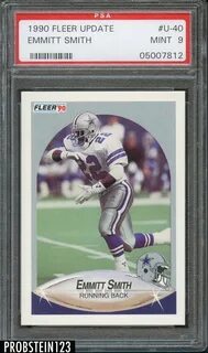 Emmitt Smith Rookie Card Worth