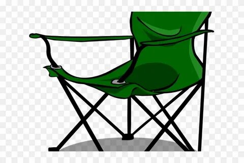 Furniture Clipart Camp Chair - Folding Club Chair Red - Free