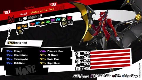 Ultimate Persona Team Persona 5 Royal Builds - Mobile Legend