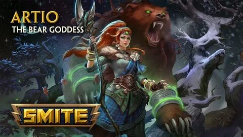 SMITE в Твиттере: "Meet Artio, SMITE's newest goddess - ente