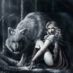 ckimart@deviantart.com Wolves and women, Werewolf art, Fanta