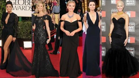 Celebrity Black Dresses for Women,Celebs Inspired Black Form