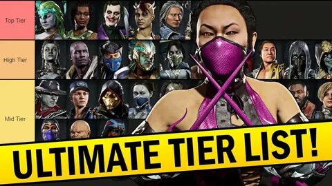 Mortal Kombat 11 - The Definitive Ultimate Tier List! - YouT
