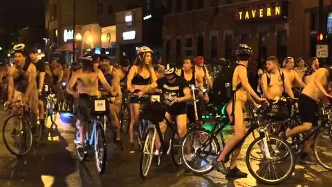 World Naked Bike Ride Chicago 2015 - YouTube