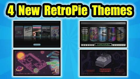 4 Awesome RetroPie Emulation Station Themes! - YouTube