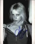 Cherie Currie of The Runaways signed AUTHENTIC 8x10 Free Shi