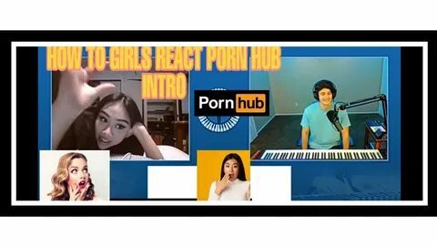 How girls react to porn hub intro on omegle ( part1)😂 - YouT