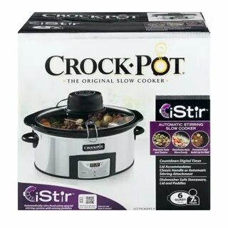 Купить Crock-Pot 2-QT Round Manual Slow Cooker, Black в инте