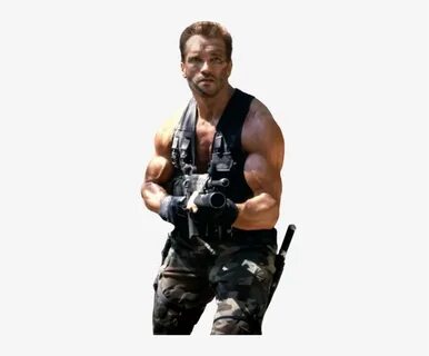 Share This Image - Arnold Schwarzenegger Predator PNG Image 