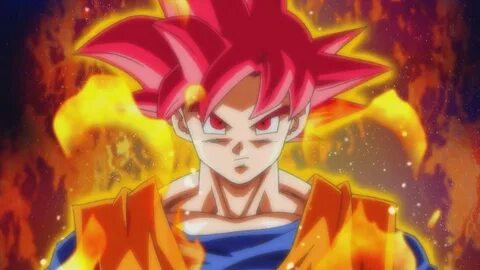 Goku Super Saiyan God Desktop Backgrounds HD Cute Wallpapers