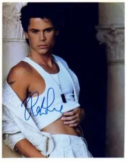 Rob Lowe- I had this poster on my wall when I was a teenager