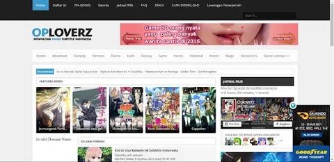 Top 5 Situs download anime sub Indonesia - OS - The Stuff Ab