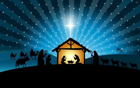 Christmas Nativity Scene Wallpaper - WallpaperSafari