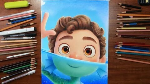 Drawing Luca Pixar’s Disney+ - YouTube