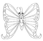 butterfly coloring pages - Clip Art Library