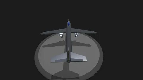SimplePlanes First Solid Wing Plane: Weaponized and Customiz