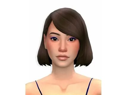 SimMandy Blues Hair - The Sims 4 Download - SimsFinds.com