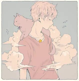 Image result for cloud anime boy Anime art, Cute art, Aesthe