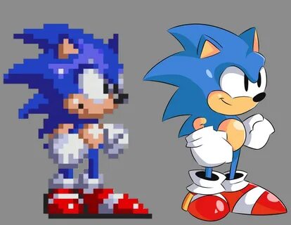 How To Draw Classic Sonic From Sonic Mania - Easy Draw