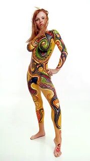 Worth a look! Cosplay of the new genre! Body Paint of Beauti