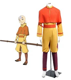 Avatar Aang Cosplay Costume - AllCosplay.com