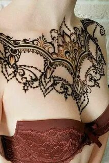 Tribal Tattoo Ideas for Shoulder And Chest Tattoos For Women