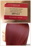ION Color Brilliance 6RV-6.5 Ion color brilliance, Red hair 