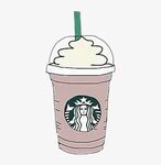 Cute Tumblr Starbucks Png - Free Transparent PNG Download - 