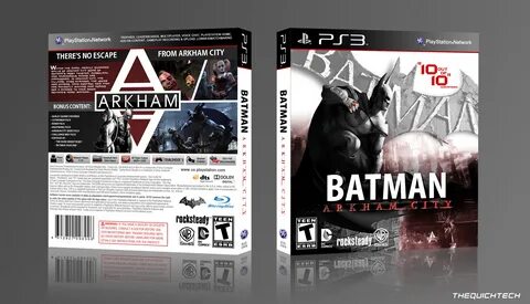 Viewing full size Batman Arkham City box cover